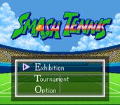 Smash Tennis, capture décran